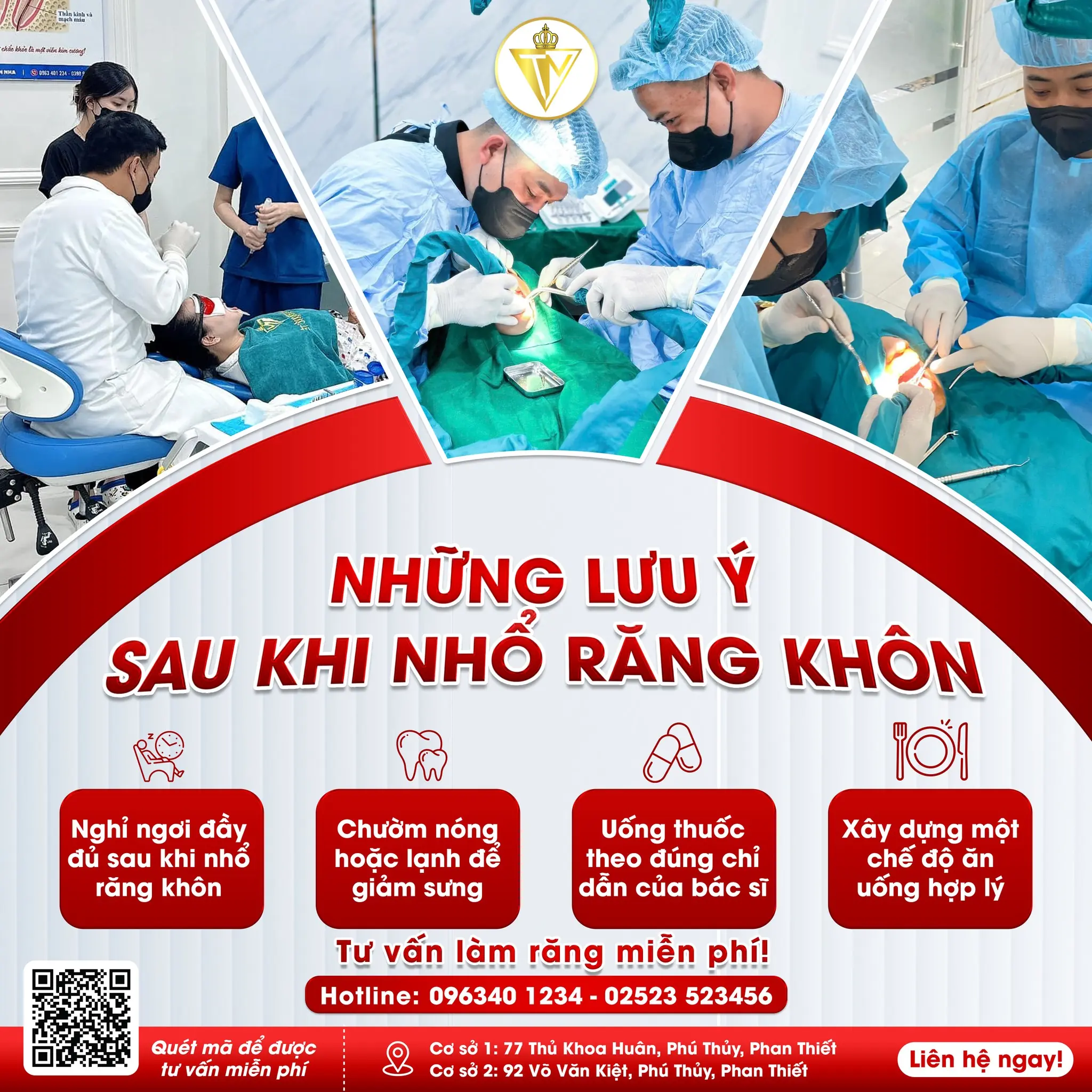 NHỮNG LƯU Ý SAU KHI NHỔ RĂNG KHÔN – ĐỪNG CHỦ QUAN!